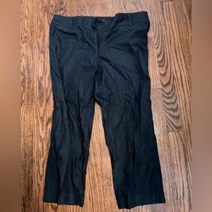 LOFT Charcoal Gray Trousers